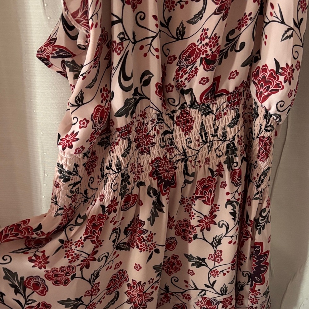 Parker Pink Floral Mini Dress